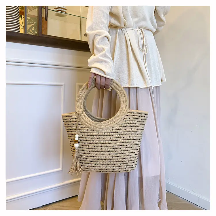 Straw Woven Shoulder Bag for Women 2025 — feature 16