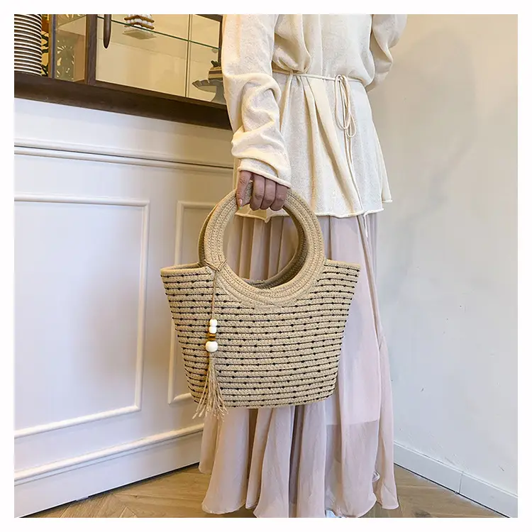 Straw Woven Shoulder Bag for Women 2025 — feature 17