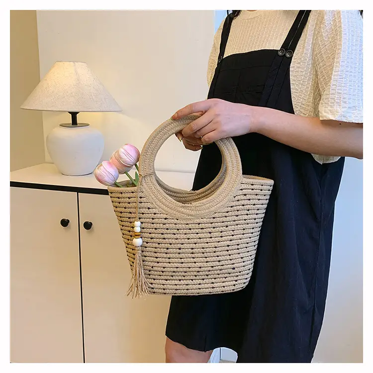 Straw Woven Shoulder Bag for Women 2025 — feature 18