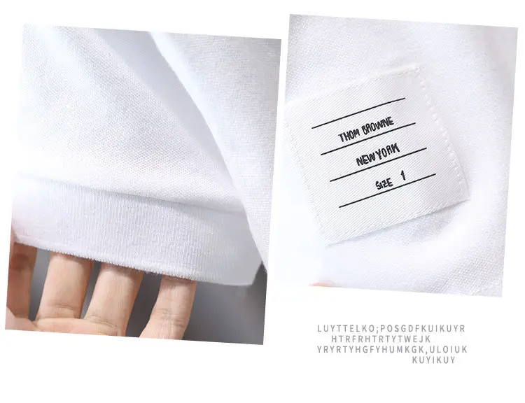 8071 Boys T-Shirt White Short Sleeve Summer Kids Polo — feature 3