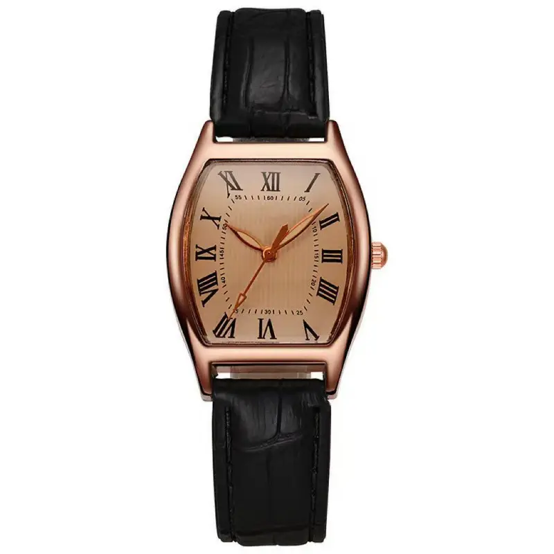 2025 Women's Retro Quartz Watch Barrel Belt Style