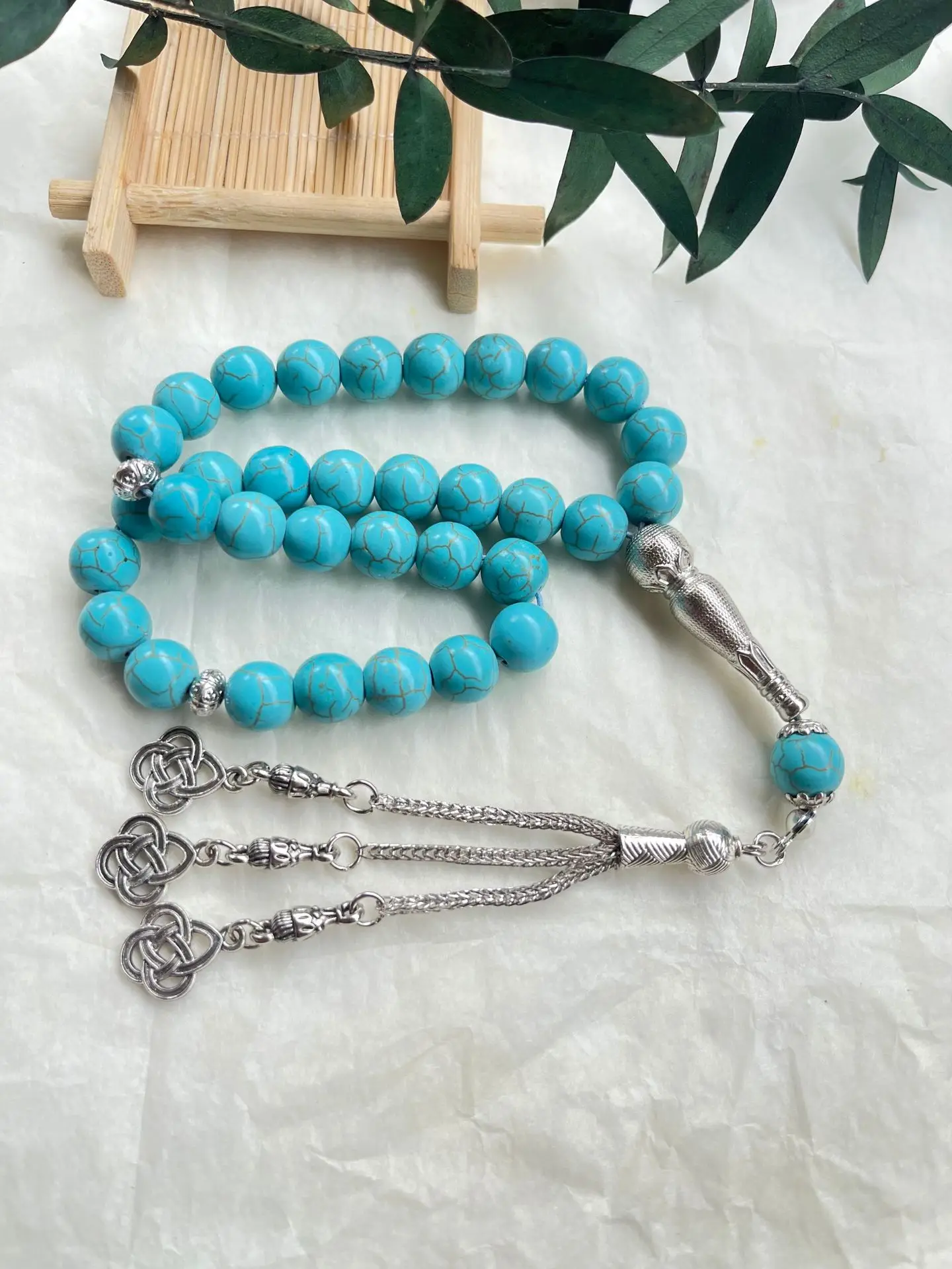 Muslim Turquoise Rosary Beads 10mm Wholesale — feature 4