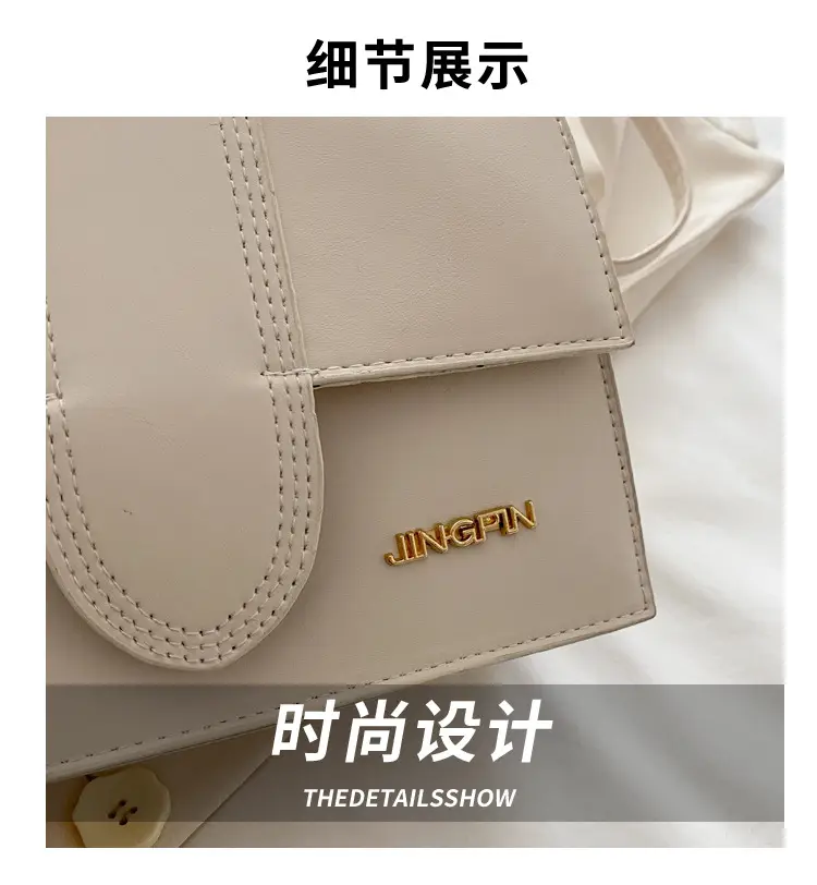White Korean Style Shoulder Bag for Women 2026 — feature 3