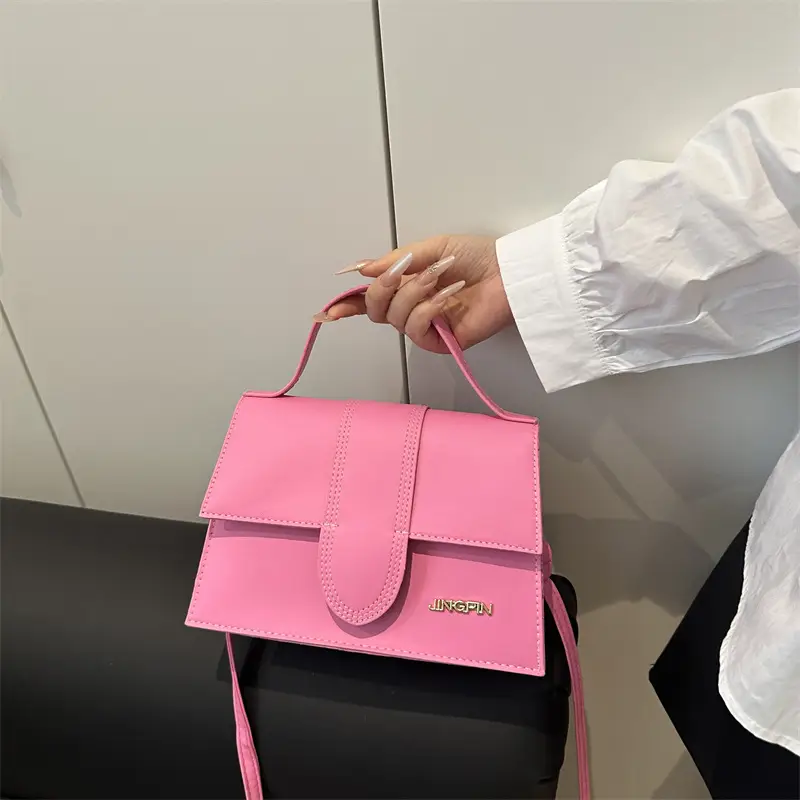 White Korean Style Shoulder Bag for Women 2026