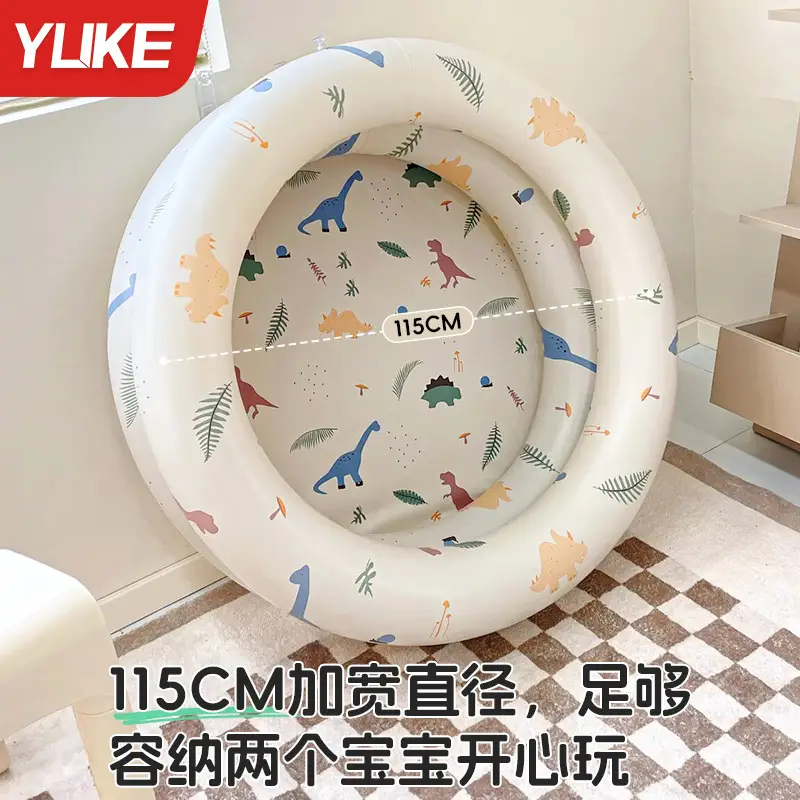 Swimming Pool 2025 New Upgraded Retro Inflatable Swimming Pool Family Baby Dinosaur Pool Thickened Household Small