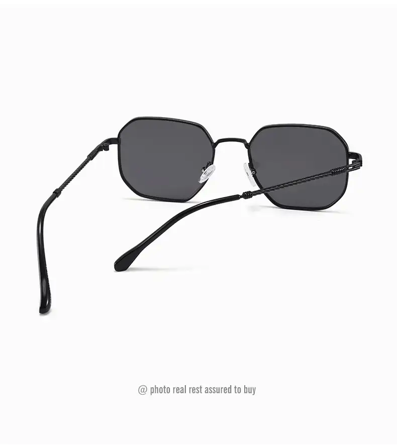 2025 Metal Frame Anti-UV Sunglasses Pink Gradient — feature 12