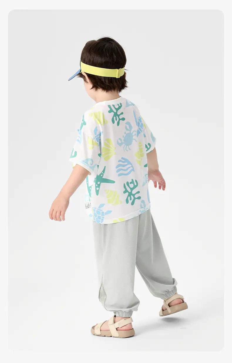 Boys T-Shirt Summer Print 2026 Kids Toddler Top Half Sleeve — feature 18