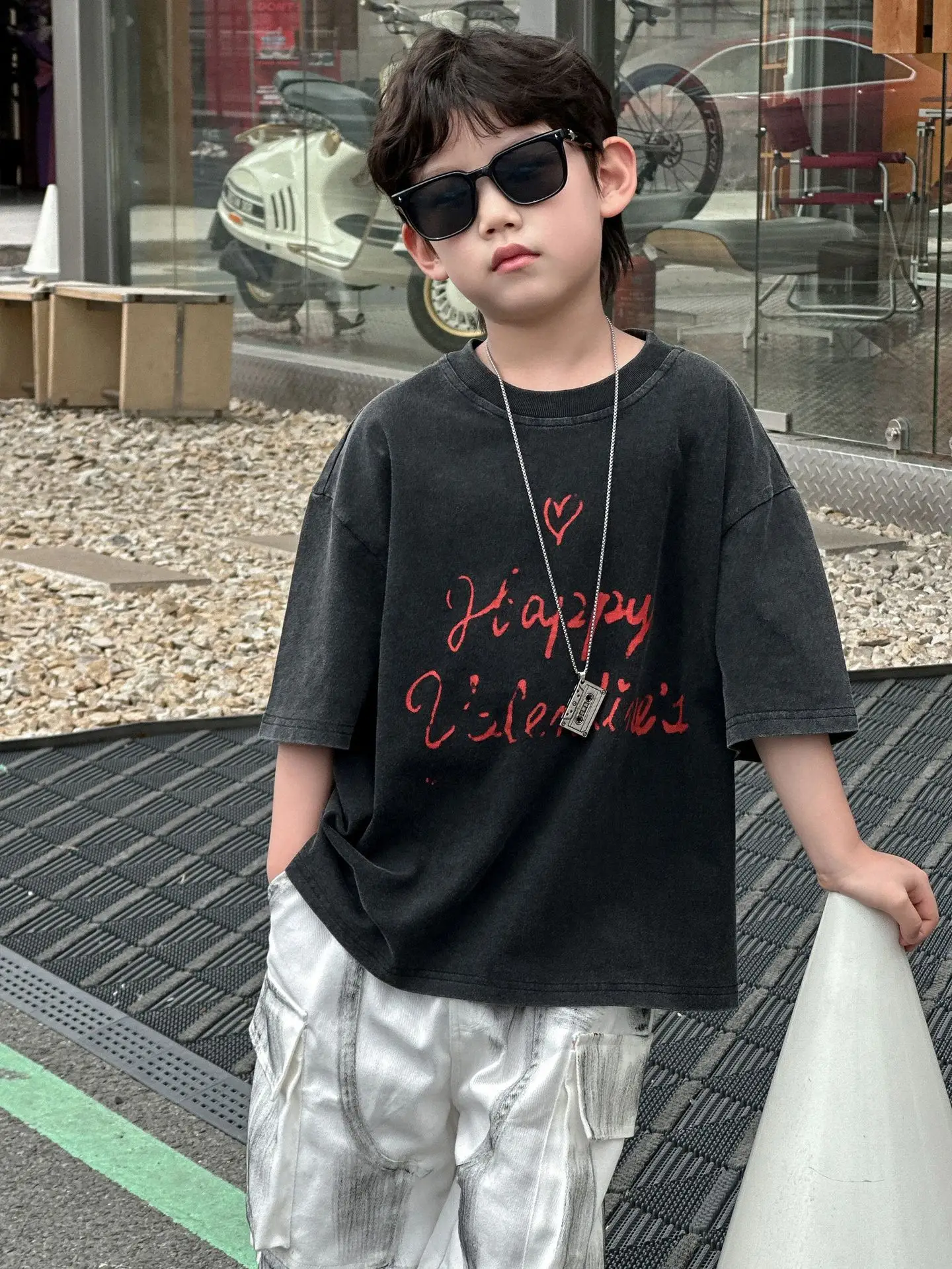 Kids T-Shirt Boys Summer Cotton Short Sleeve 2025 - Image 3