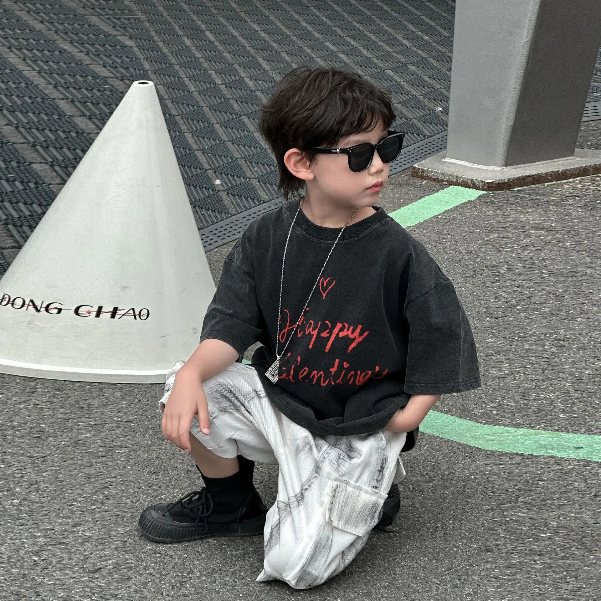 Kids T-Shirt Boys Summer Cotton Short Sleeve 2025 — feature 12