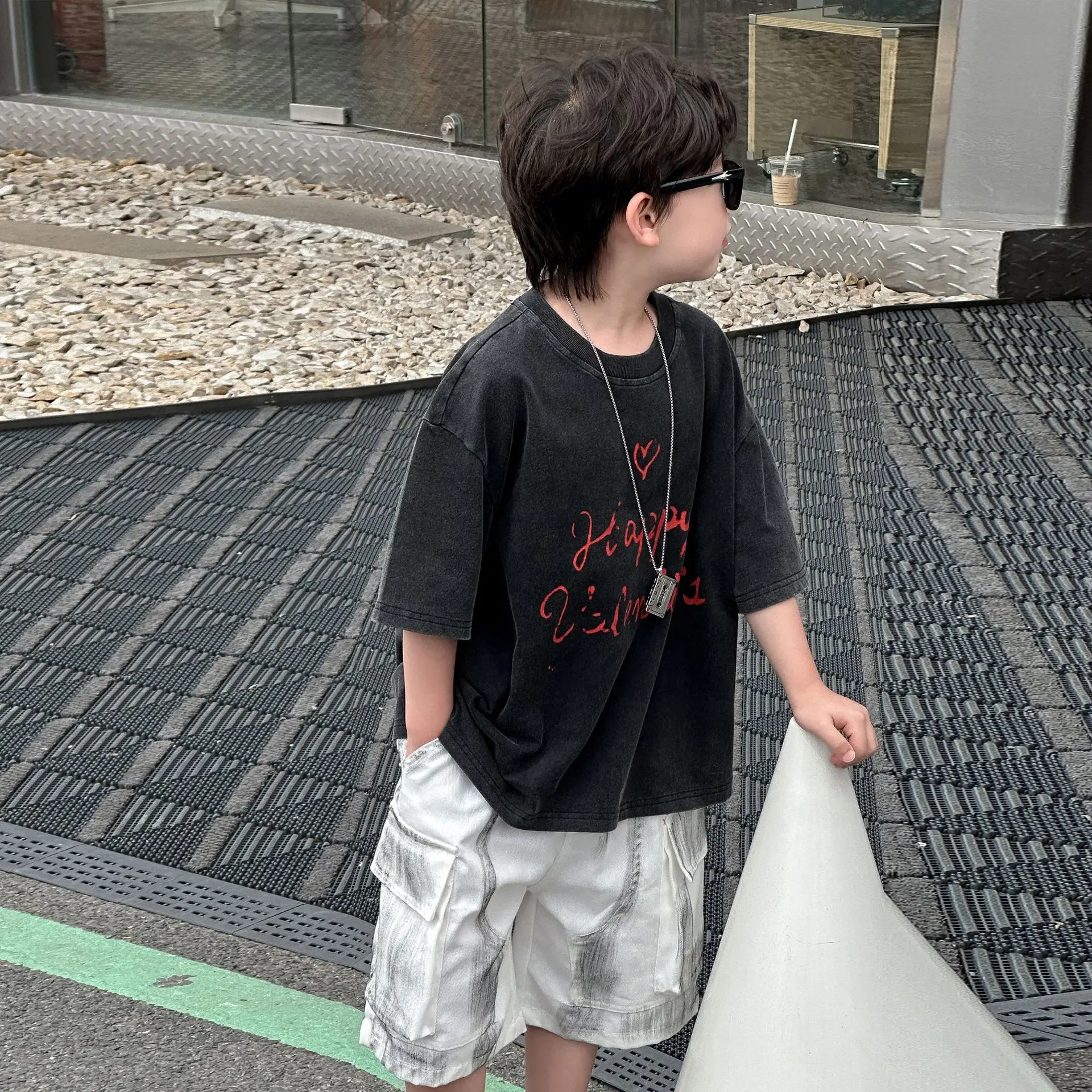 Kids T-Shirt Boys Summer Cotton Short Sleeve 2025 — feature 6