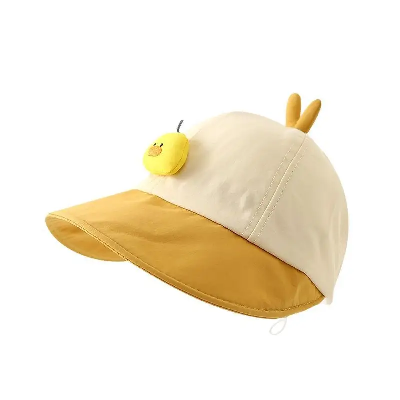 Baby Bunny Hat Pink Beige Quick-Drying Cap - Image 15