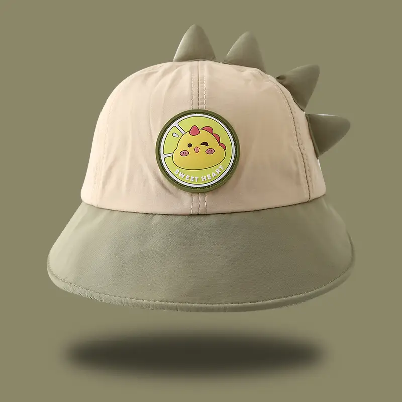 Baby Bunny Hat Pink Beige Quick-Drying Cap - Image 6