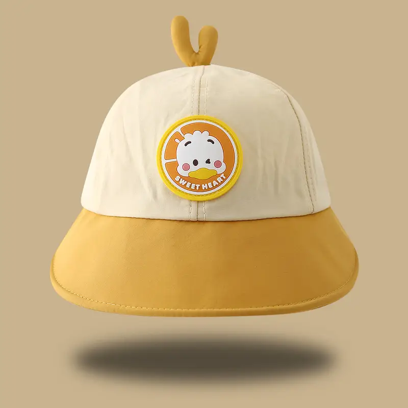 Baby Bunny Hat Pink Beige Quick-Drying Cap - Image 9