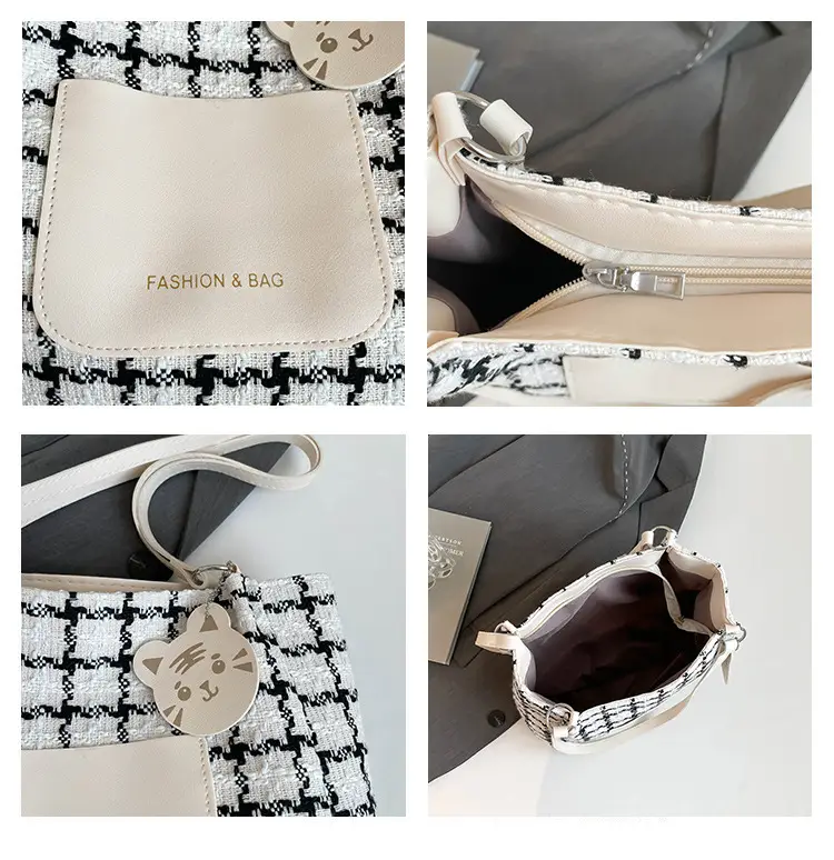 Women Plaid Tote Bag Casual Commute 2025 — feature 10