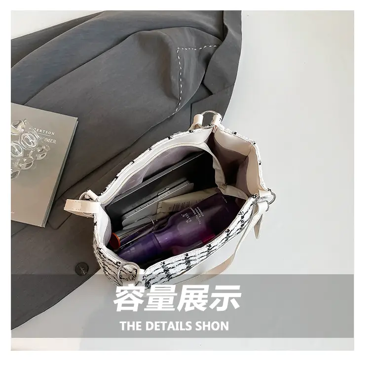 Women Plaid Tote Bag Casual Commute 2025 — feature 8