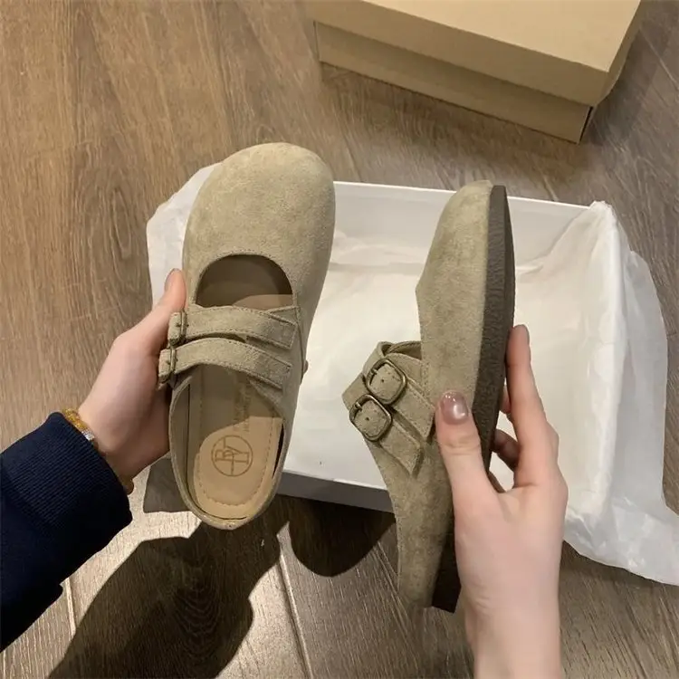 French Retro Baotou Half Slippers Women's 2025 — feature 11