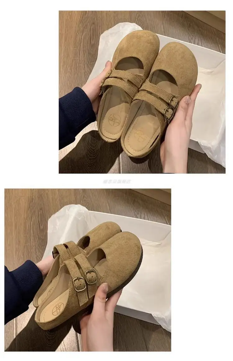 French Retro Baotou Half Slippers Women's 2025 — feature 6