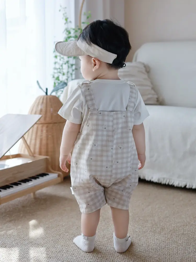 Boys' Cute Cartoon Shorts Suit Summer New Baby - Image 5