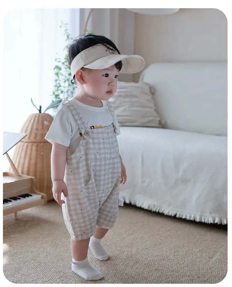 Boys' Cute Cartoon Shorts Suit Summer New Baby — feature 10