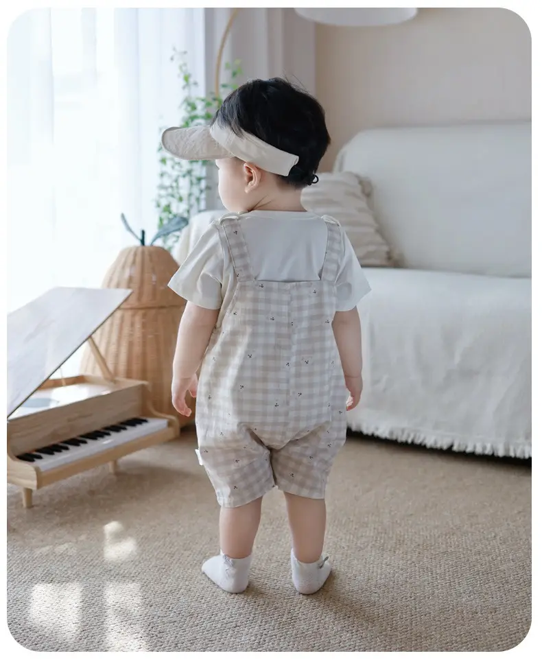 Boys' Cute Cartoon Shorts Suit Summer New Baby — feature 11
