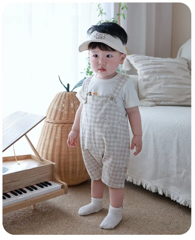 Boys' Cute Cartoon Shorts Suit Summer New Baby — feature 12