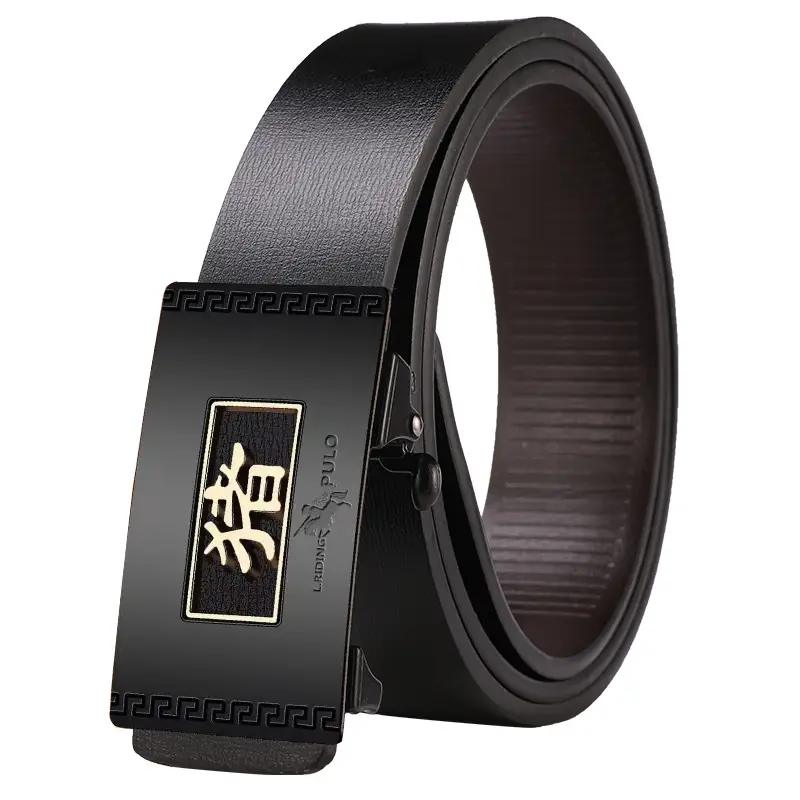 Paul 12 Zodiac Men's Belt with Automatic Buckle