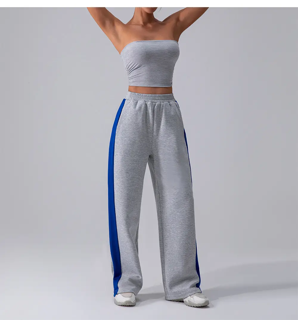 European & American Tight Yoga Pilates Fitness Tube Top Bra Non-Slip Running Breathable Lightweight — feature 19