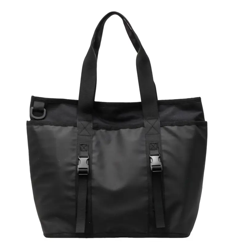 Large Capacity Crossbody Bag for Men Women Black White - Image 8