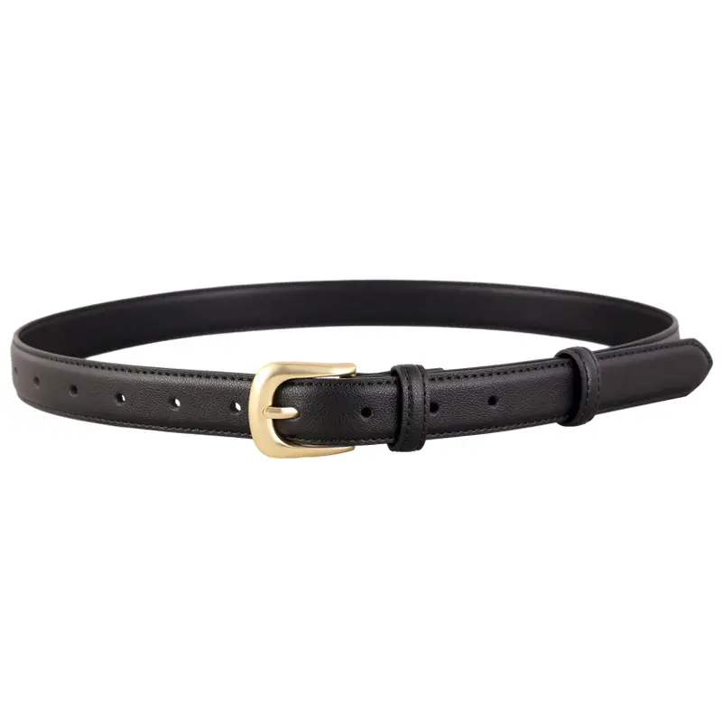 Women's Belt 3 Color Genuine Leather 100cm - Image 5