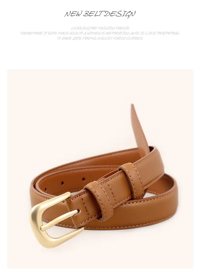 Women's Belt 3 Color Genuine Leather 100cm β feature 16