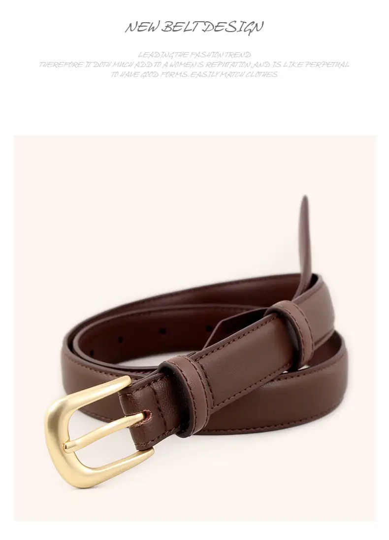 Women's Belt 3 Color Genuine Leather 100cm β feature 18