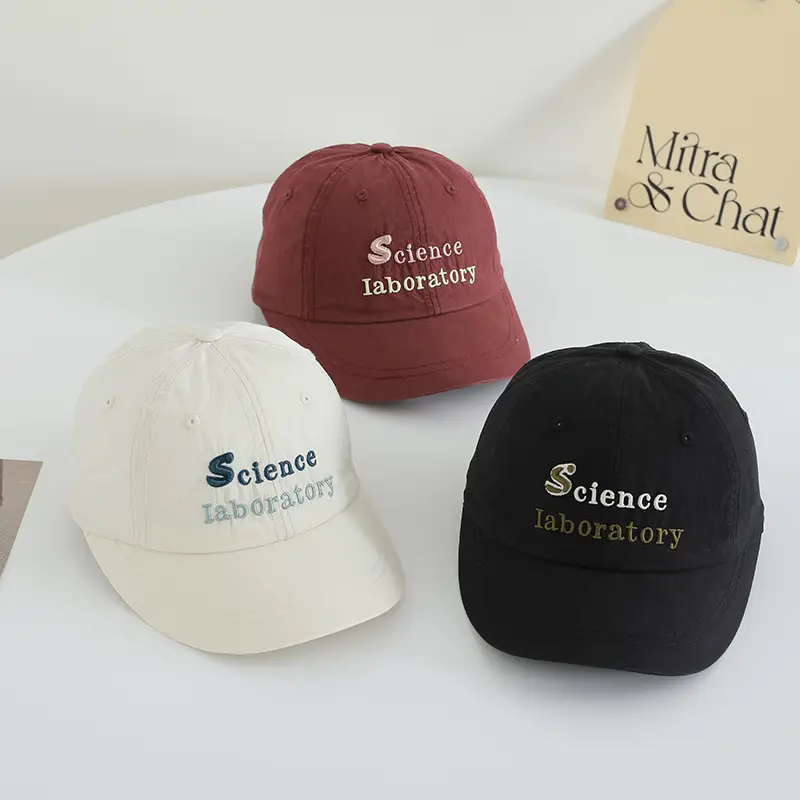 New Embroidered Pure Cotton Science Lab Cap - Image 10