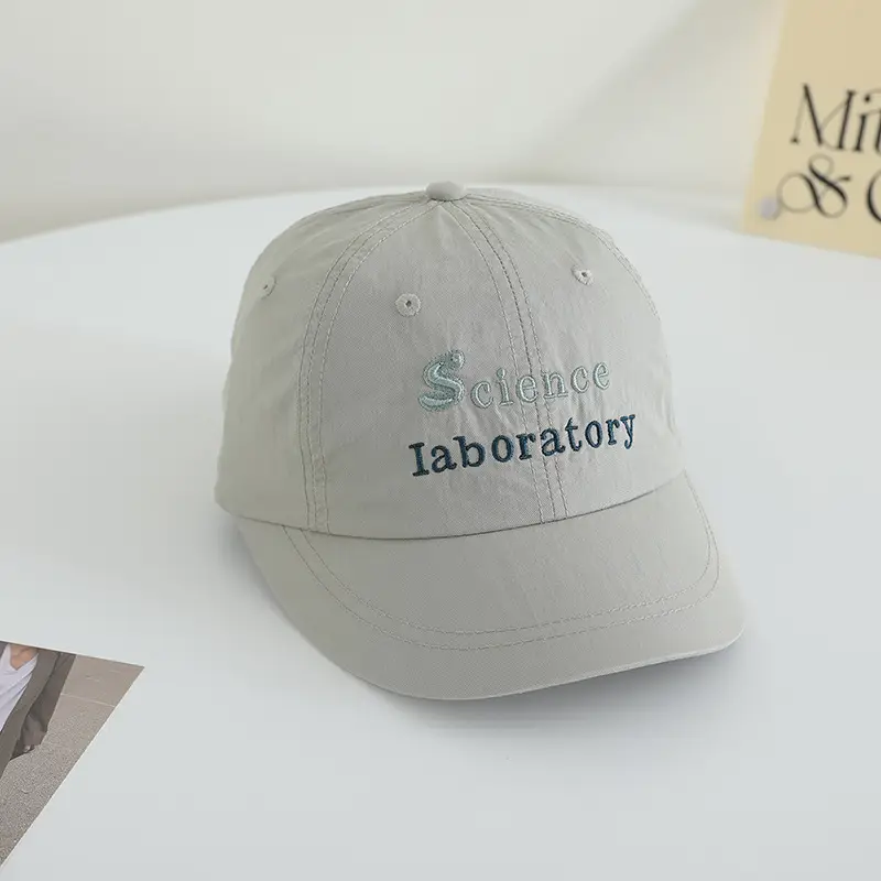 New Embroidered Pure Cotton Science Lab Cap - Image 2