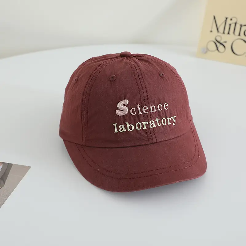New Embroidered Pure Cotton Science Lab Cap - Image 5