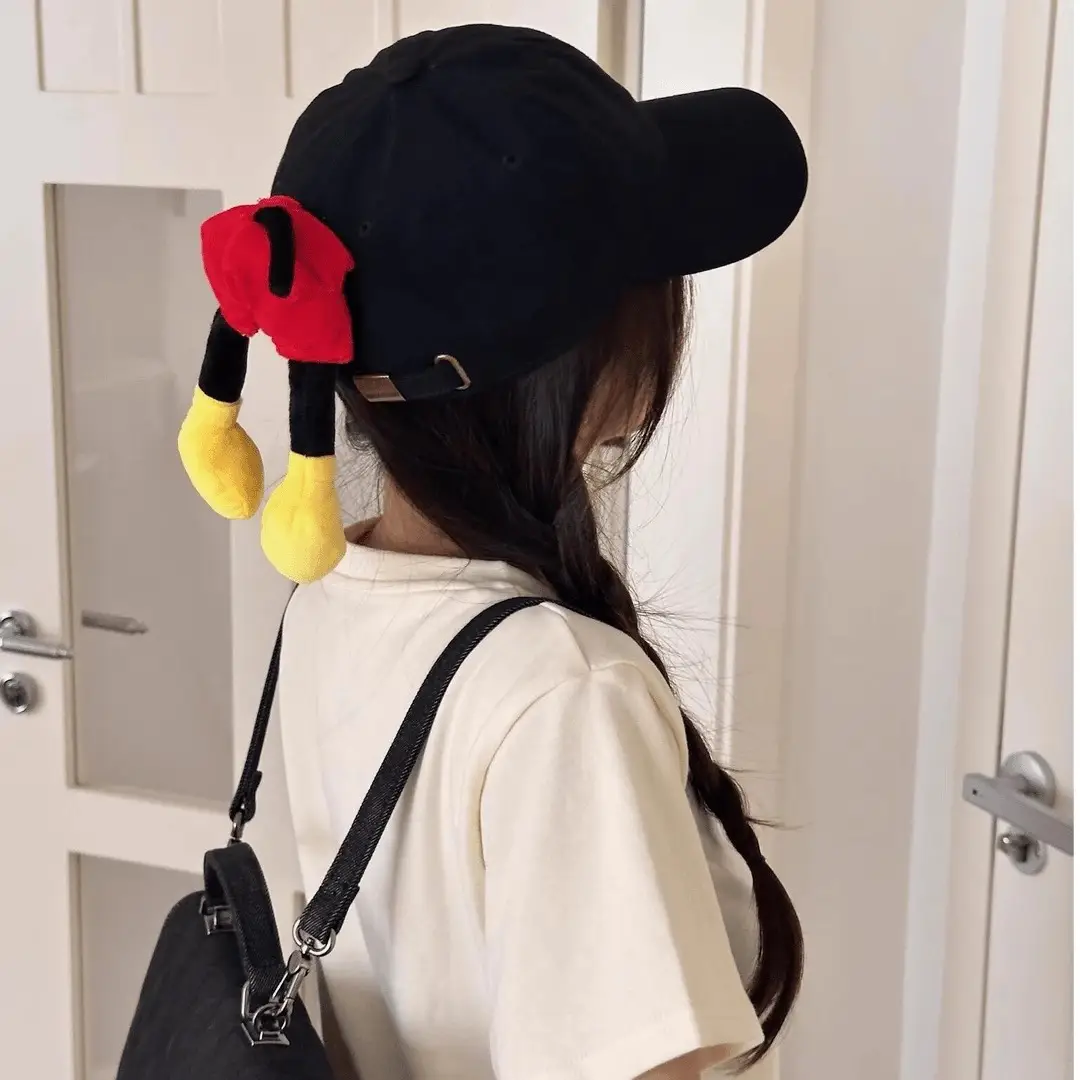 Cute Mickey Pipi Hat for Girls 2025 New Spring Summer - Image 9
