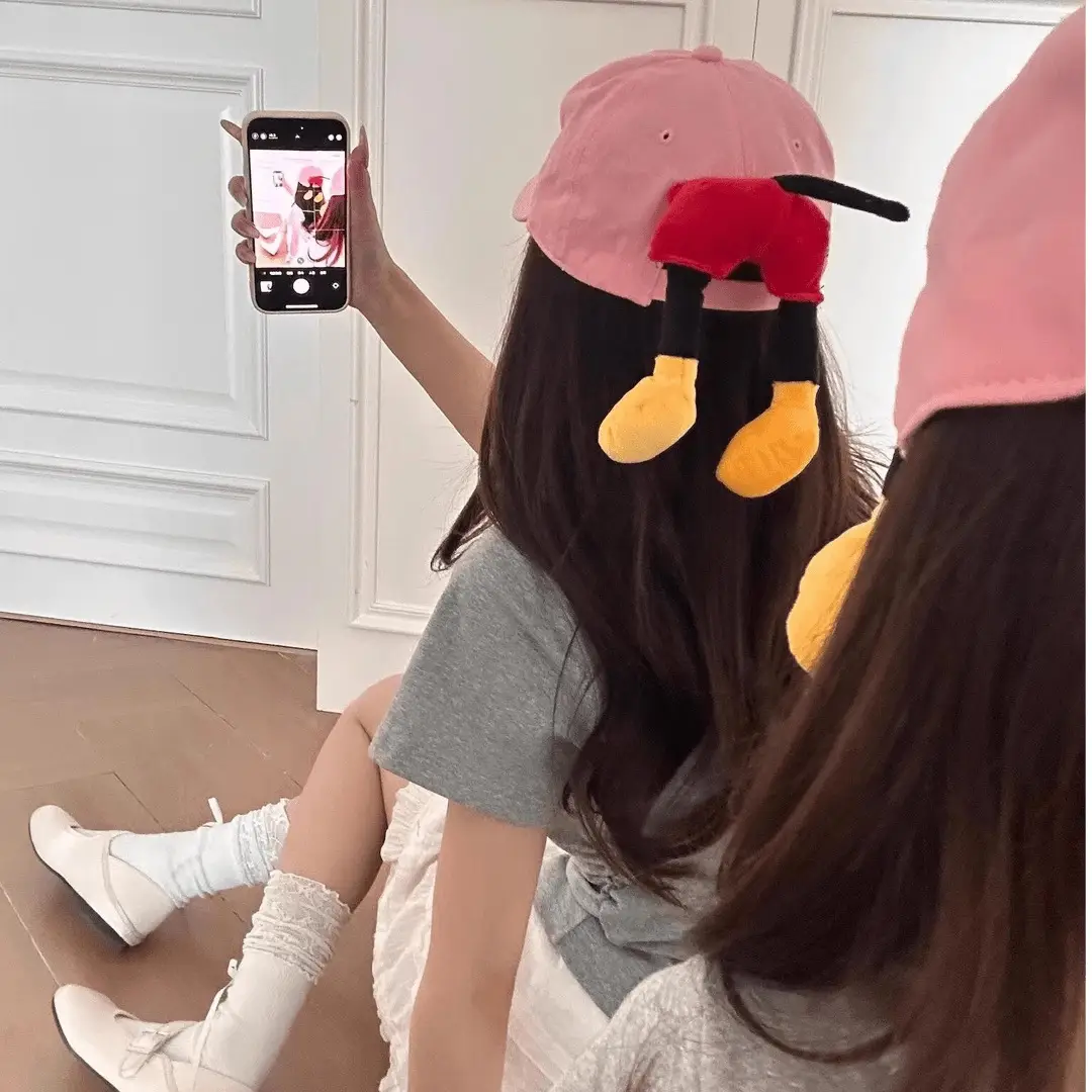 Cute Mickey Pipi Hat for Girls 2025 New Spring Summer — feature 3