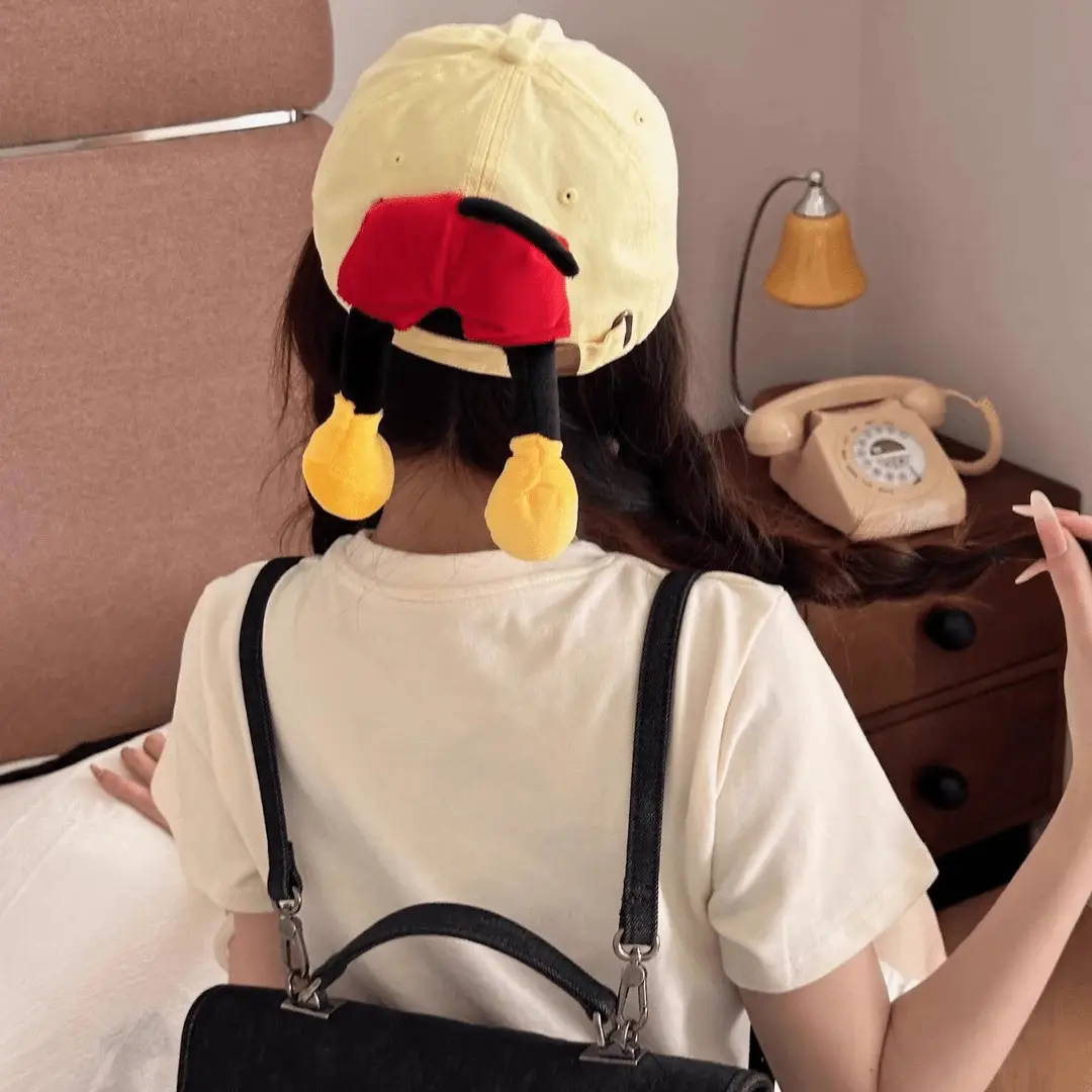 Cute Mickey Pipi Hat for Girls 2025 New Spring Summer — feature 5