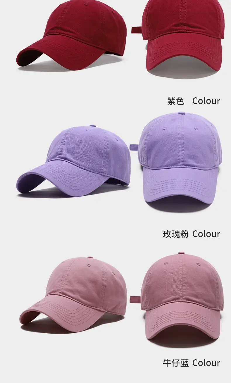 Men Large Head Circumference Cap Pure Cotton Duckbill — feature 14
