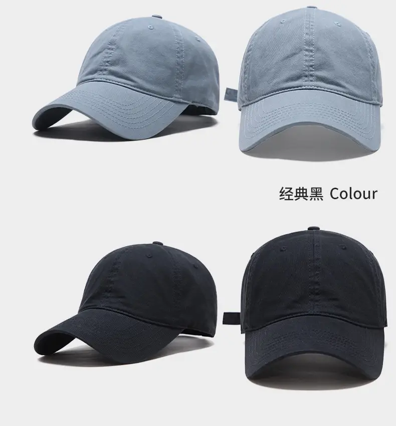 Men Large Head Circumference Cap Pure Cotton Duckbill — feature 15