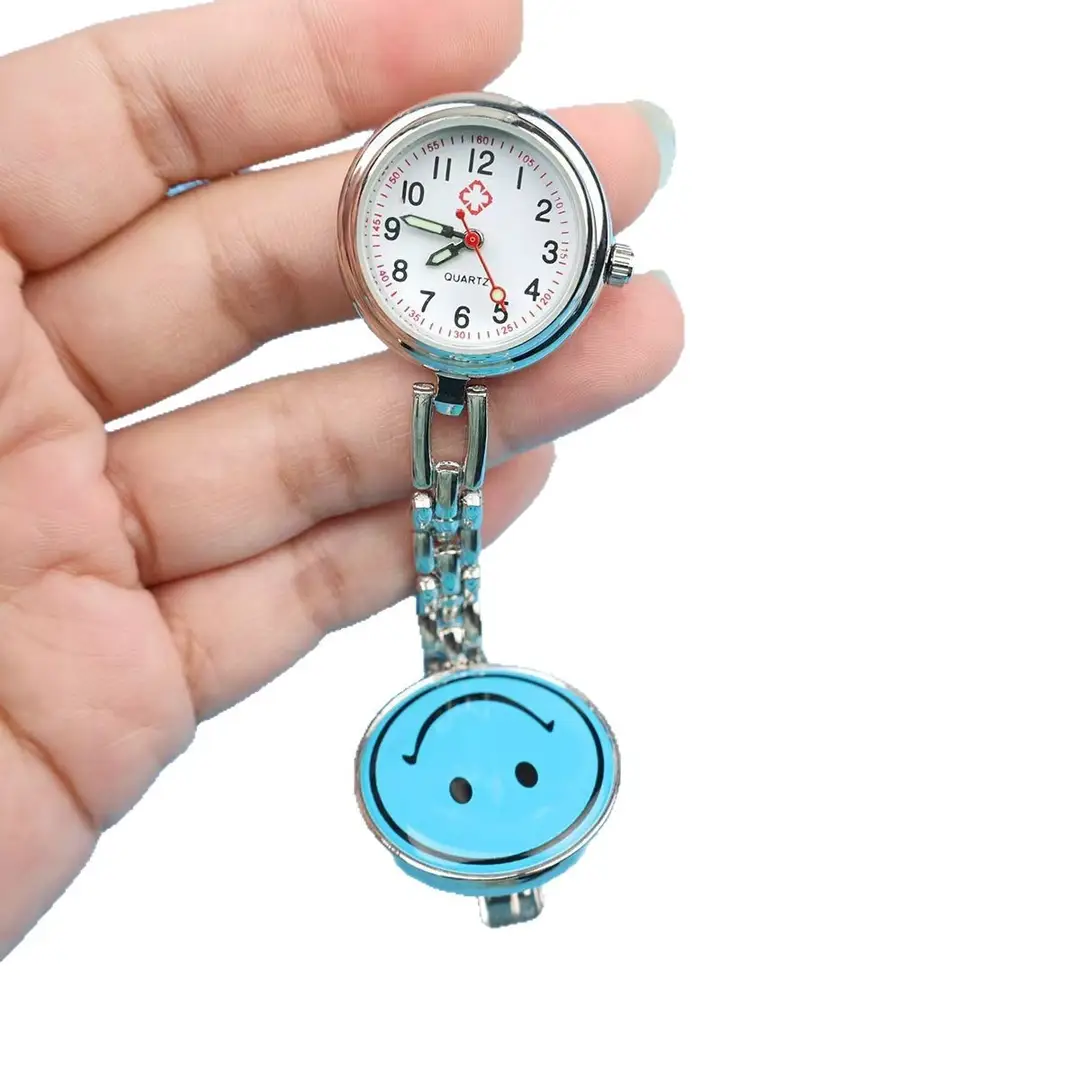 Factory Direct Sales Nurse Watch Hanging Watch Pointer Face Scale Compact Watch Fashion Trend Personalized Cartoon Quartz Watch