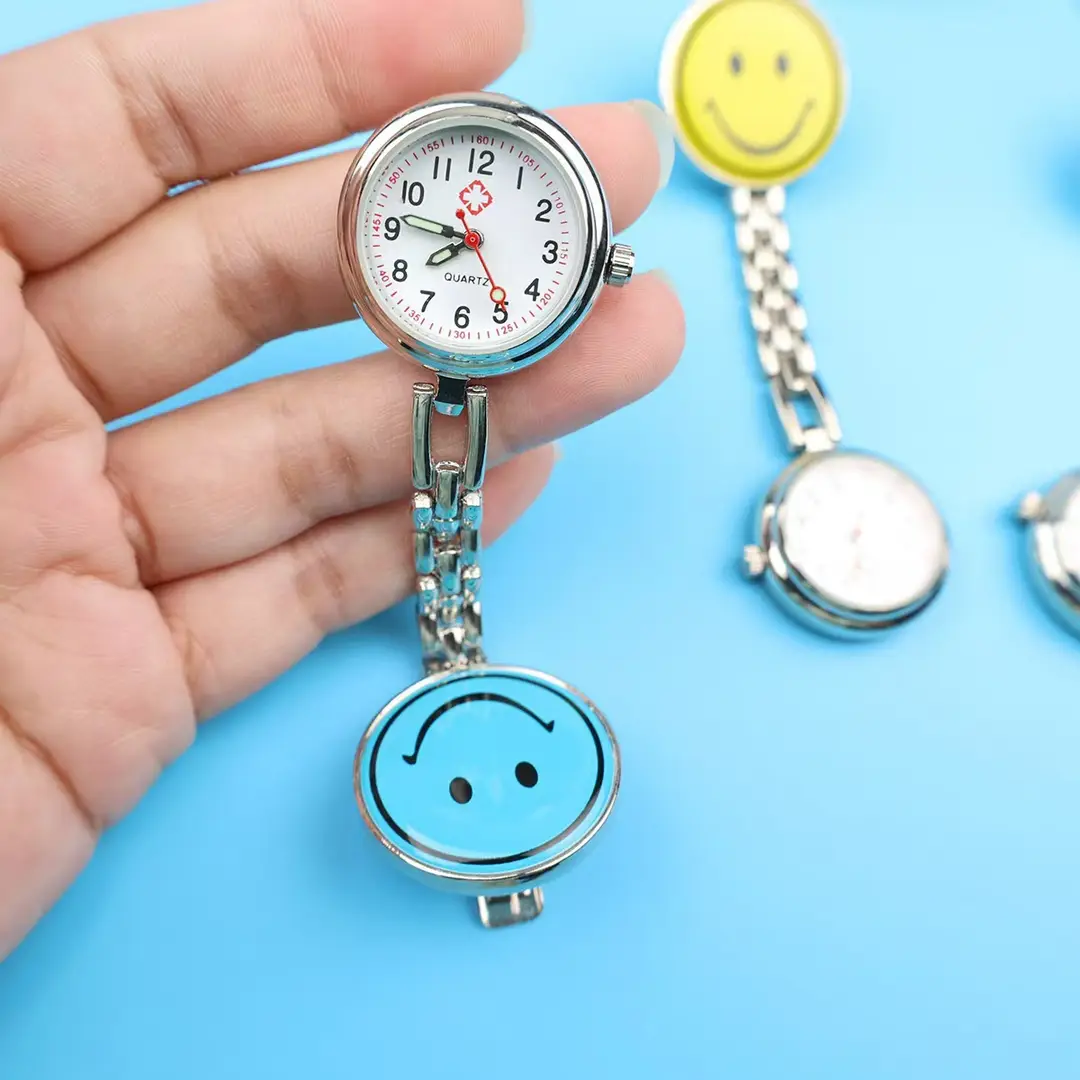 Factory Direct Sales Nurse Watch Hanging Watch Pointer Face Scale Compact Watch Fashion Trend Personalized Cartoon Quartz Watch — feature 2