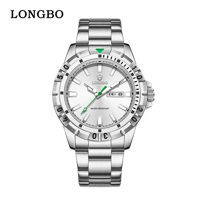 Longbo Gold Men's Wristwatch Business Luxury Trendy Fashion - Image 3