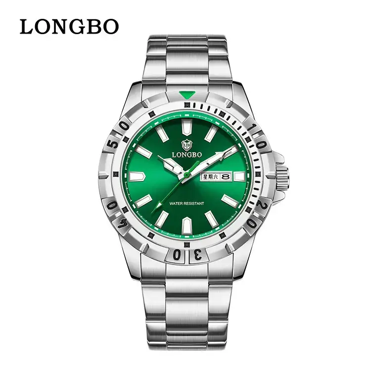 Longbo Gold Men's Wristwatch Business Luxury Trendy Fashion - Image 5