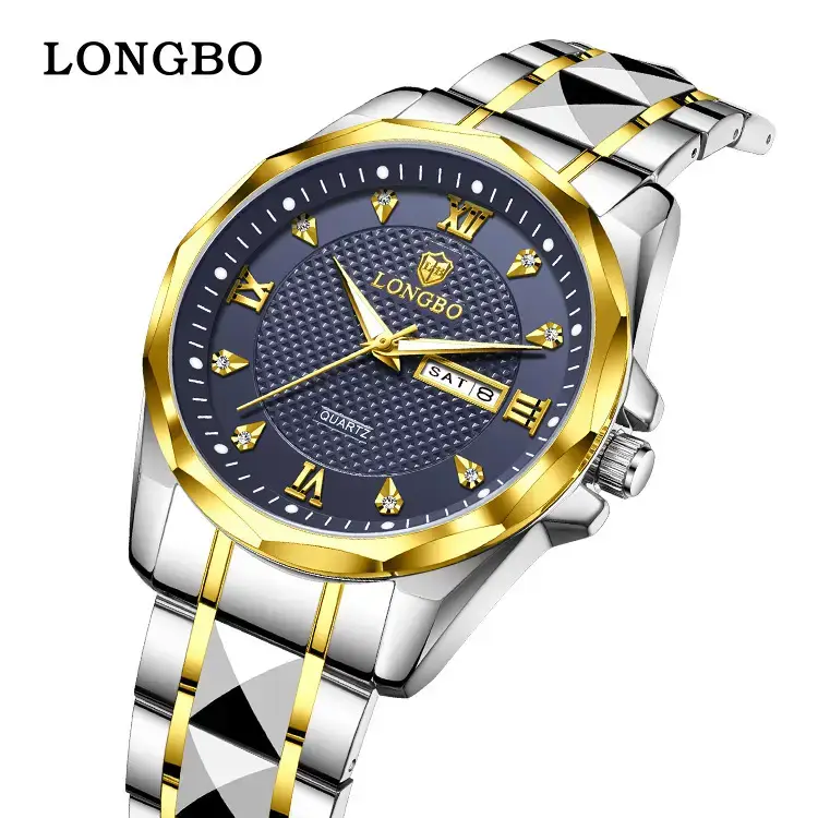 Longbo Men's Black Digital Watch with Bracelet - Image 7