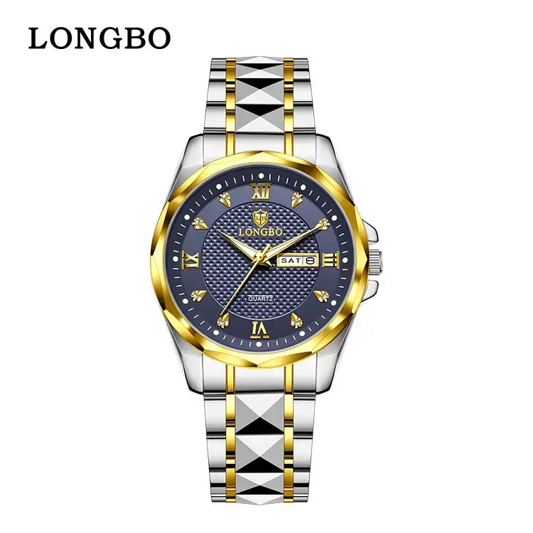 Longbo Men's Black Digital Watch with Bracelet - Image 10