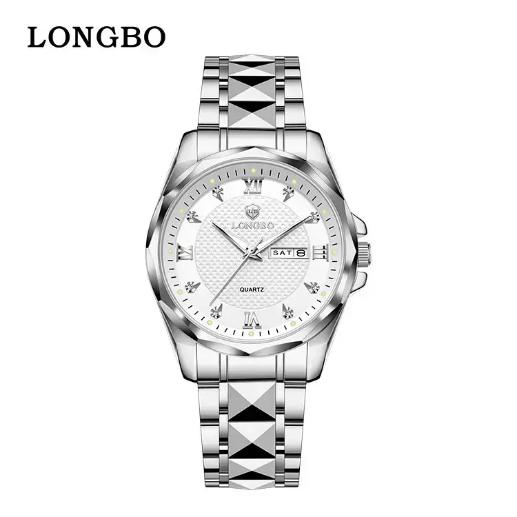 Longbo Men's Black Digital Watch with Bracelet - Image 3