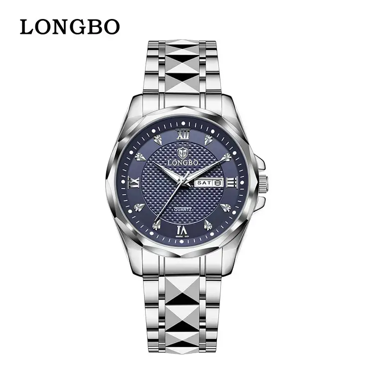 Longbo Men's Black Digital Watch with Bracelet - Image 5