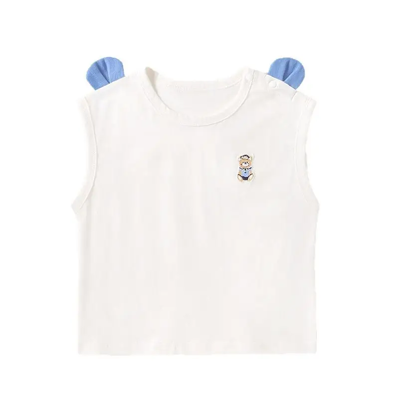 Kaka Panda Baby Vest Sleeveless Summer Wear