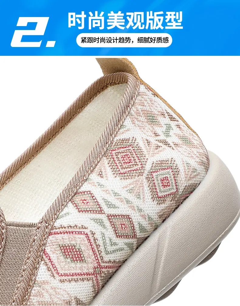 Women's 2025 Mesh Lazy Slippers Lazy One-Pedal Breathable — feature 10