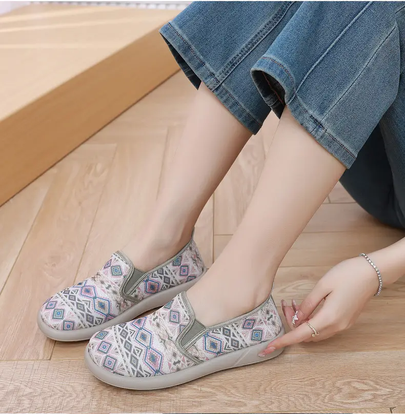Women's 2025 Mesh Lazy Slippers Lazy One-Pedal Breathable — feature 21